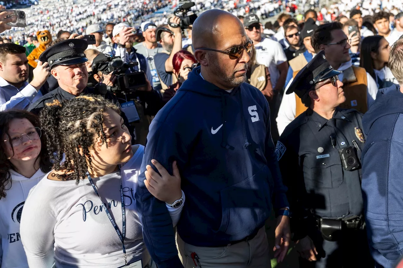 James Franklin on criticism after Penn State’s goal-line failure vs. Ohio State: ‘Hindsight is 20/20′