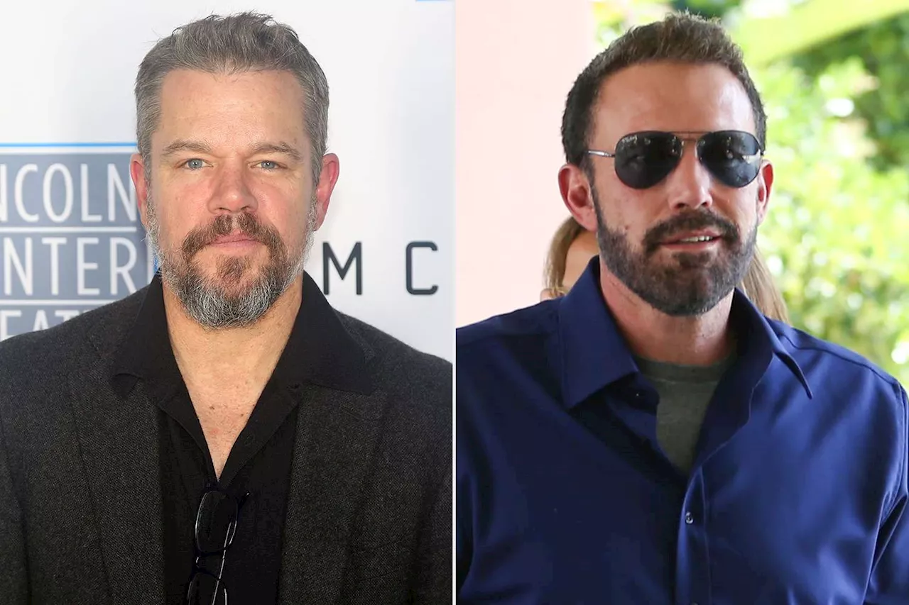 Ben Affleck and Matt Damon Just Revealed Why They're Growing Out Their Beards Together