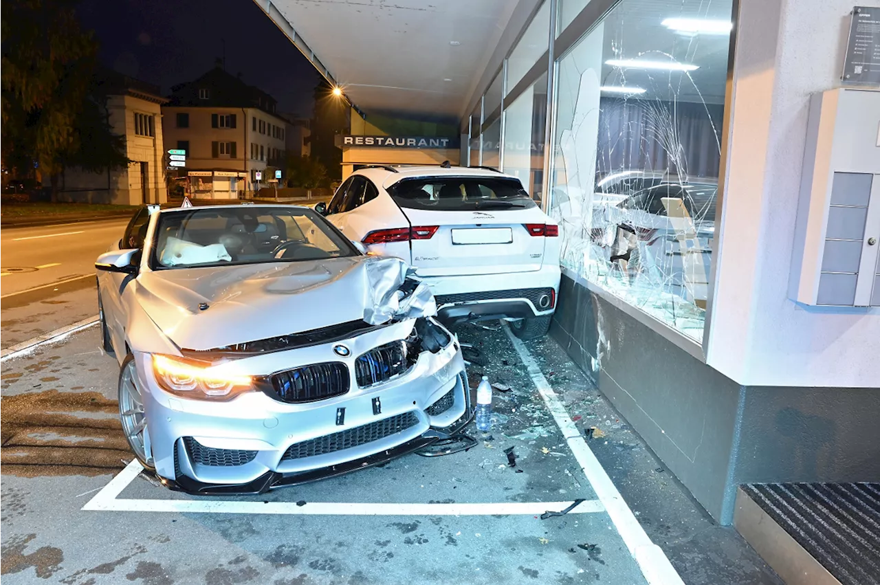 Stadt Luzern LU: Alkoholisierter Autofahrer (28) verursacht Unfall