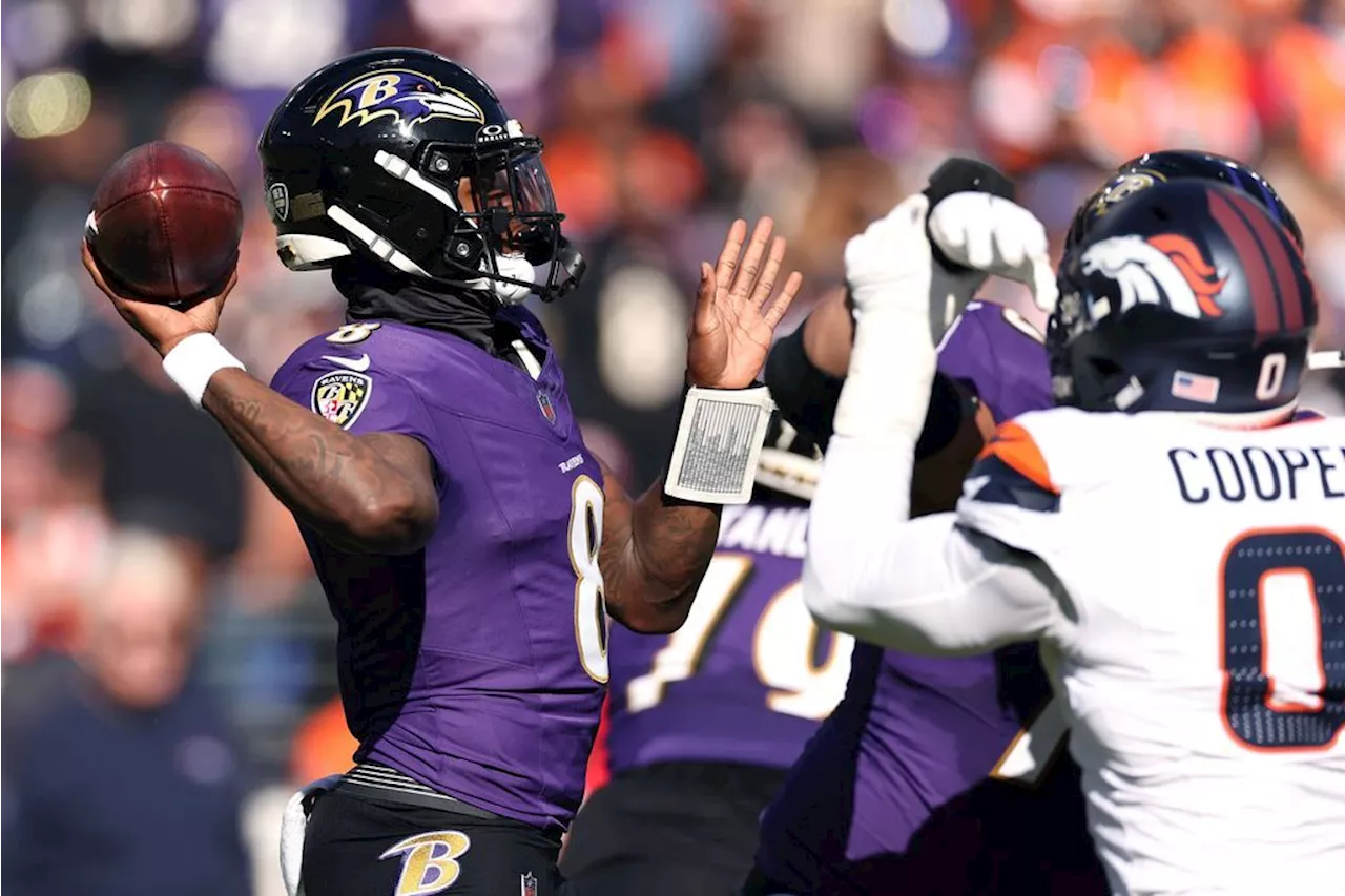 Baltimore Ravens: Lamar Jackson schreibt mit viertem perfekten Passer Rating Geschichte