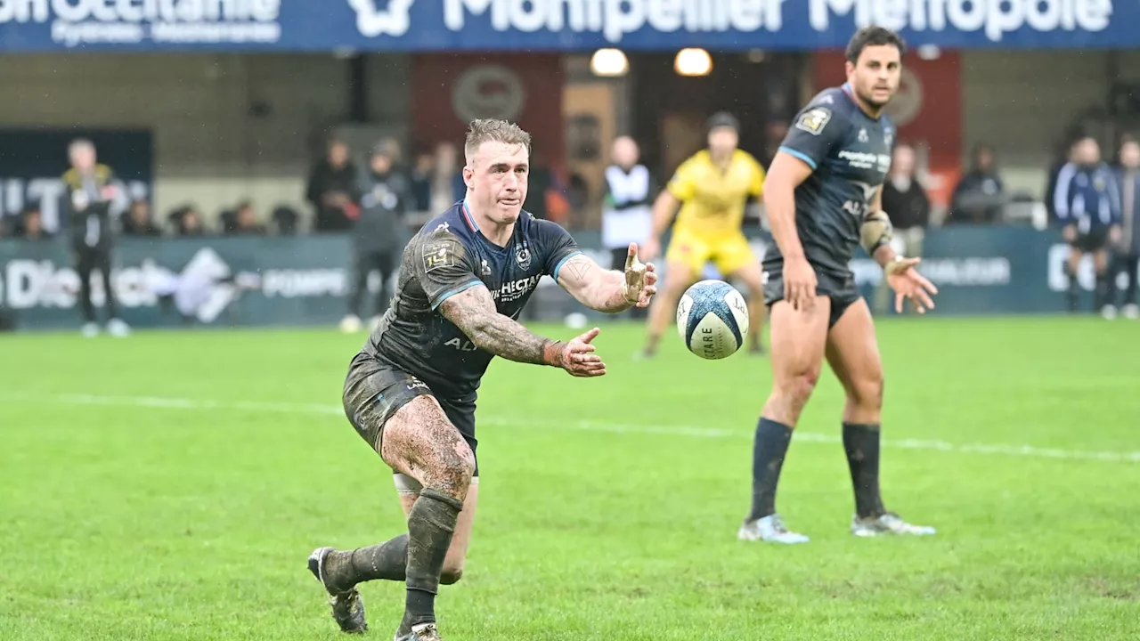 Top 14: Stuart Hogg, arrière de Montpellier, reconnaît avoir harcelé son ancienne femme