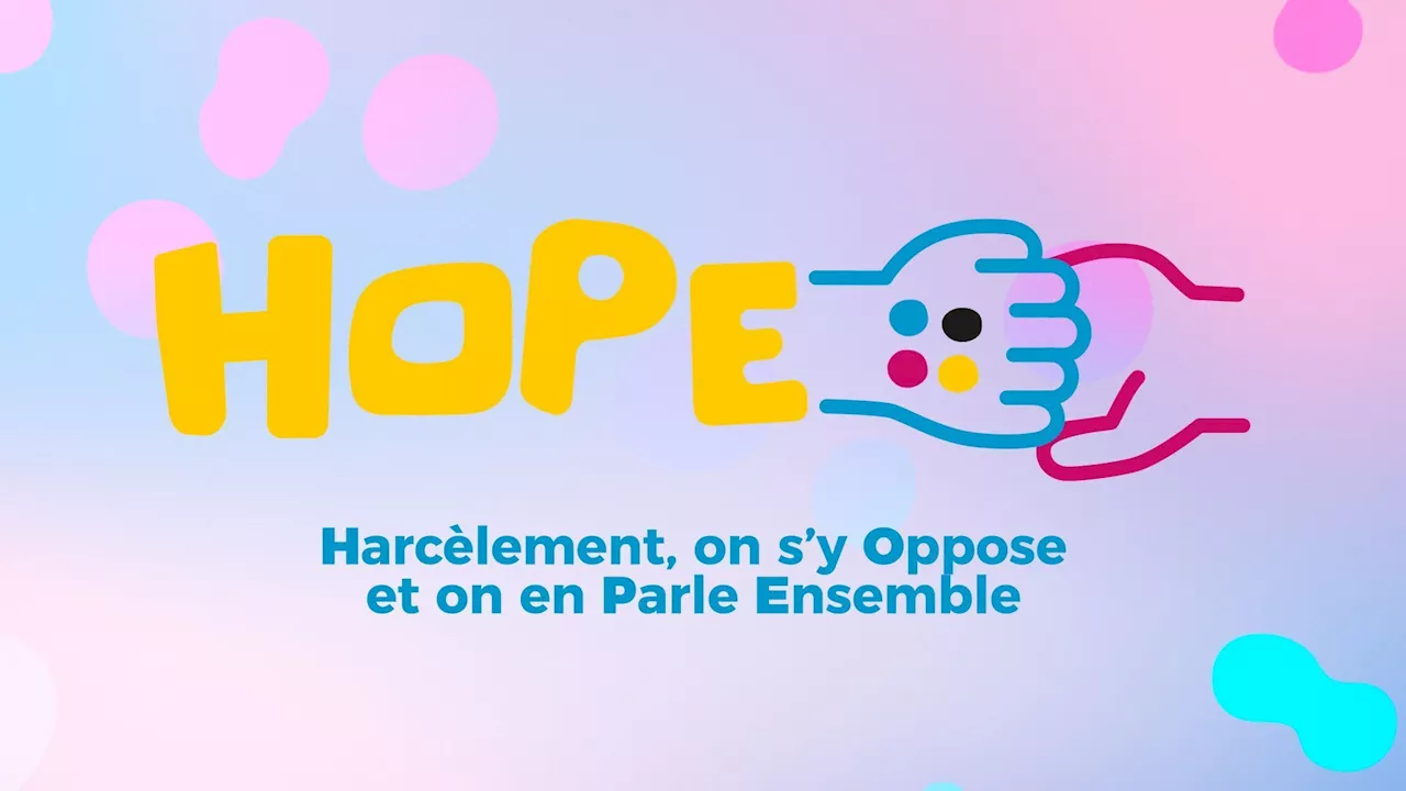 HOPE : 15 jours d’opération de la RTBF pour lutter contre le harcèlement scolaire