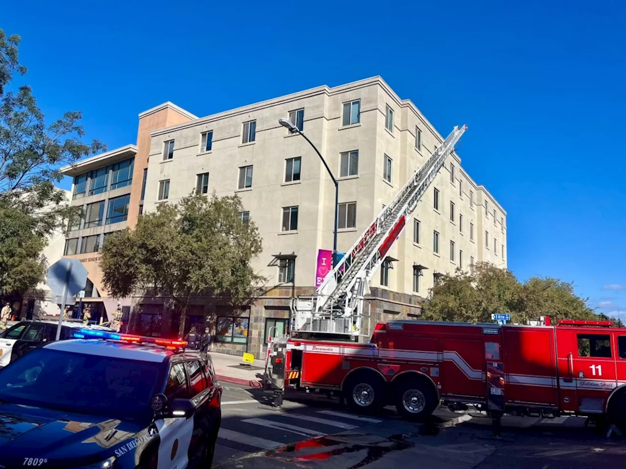 Mattress fire in high-rise senior apartments displaces 23 residents in East Village