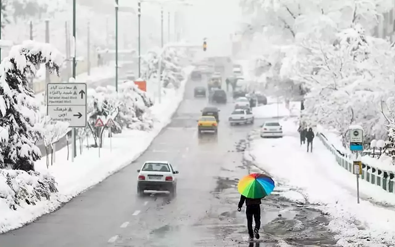 ادامه رگبار باران امروز در ۲۴ استان 