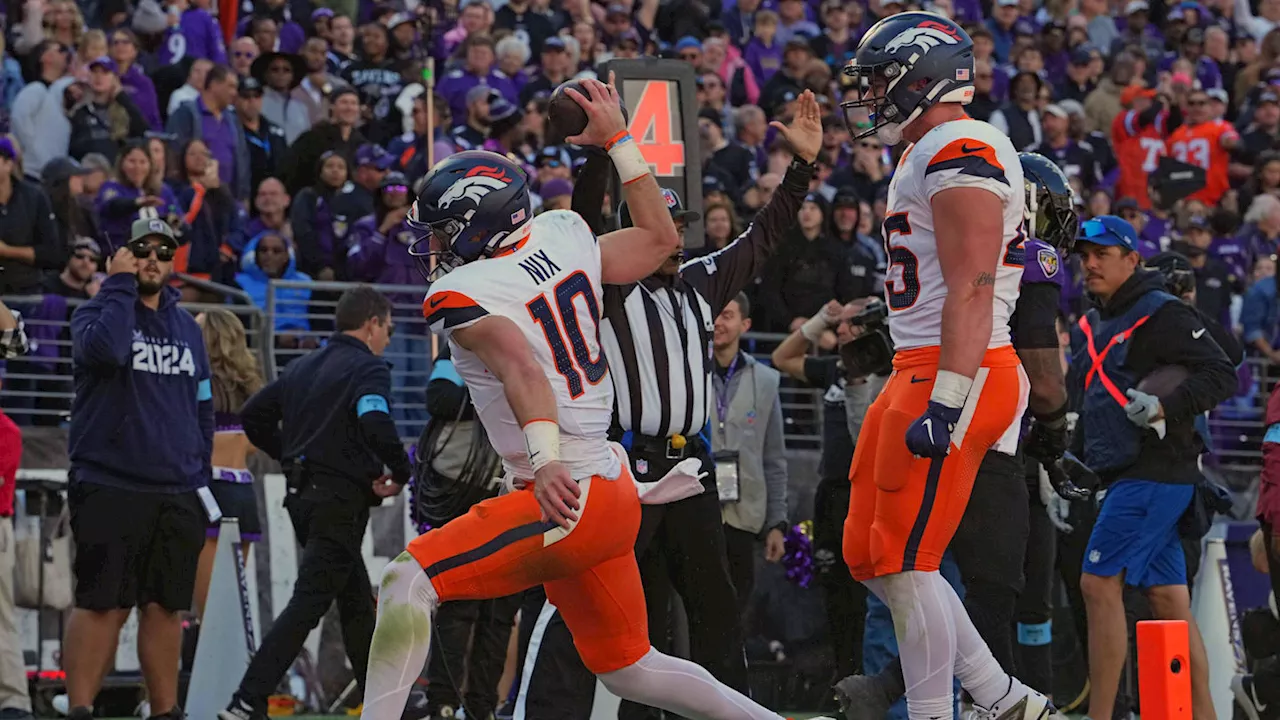 Denver Broncos QB Bo Nix Sets Another NFL Record in Loss to Baltimore Ravens