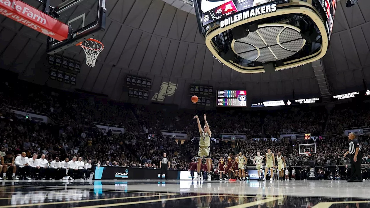 WATCH: Purdue Unveils 2024 Final Four Banner