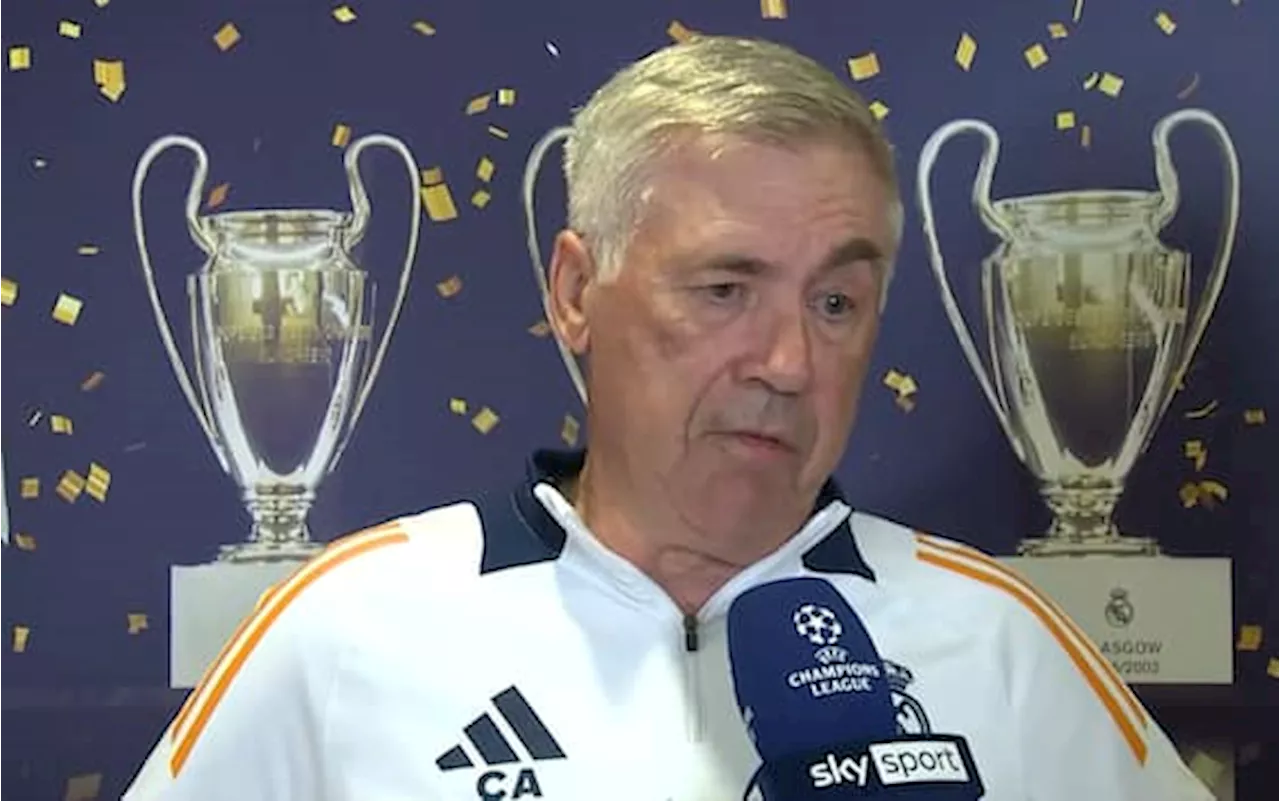 Real Madrid-Milan, Ancelotti: 'Gara speciale: non sono partiti bene, ma hanno potenziale'