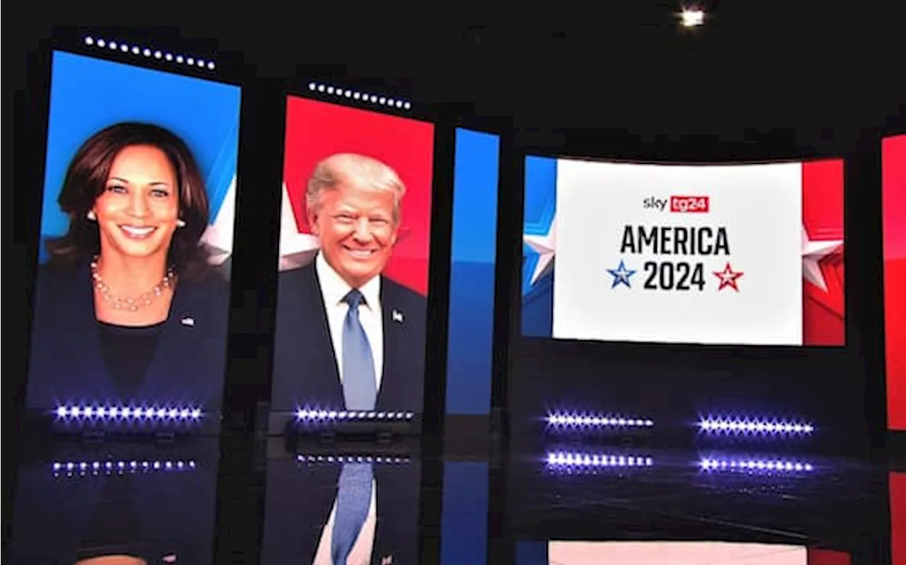 America 2024, Harris vs Trump: su Sky tg24 la maratona elettorale per le presidenziali Usa