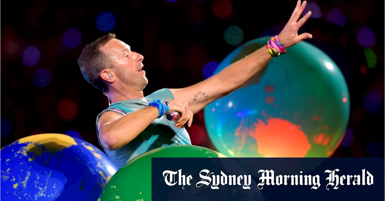 ‘That’s not planned’: Coldplay’s final Melbourne stadium show goes out with a bang