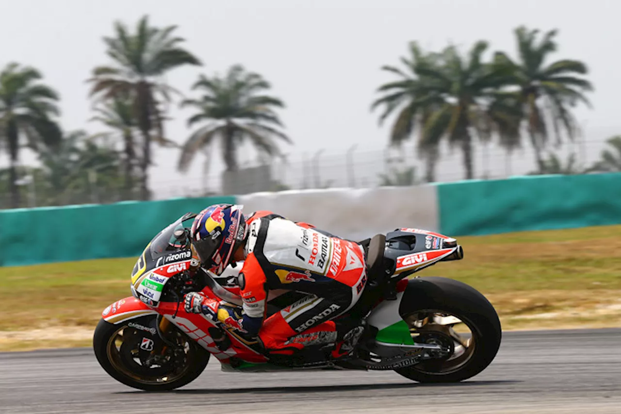 Sepang: Stefan Bradl (Honda) musste Testplan umwerfen