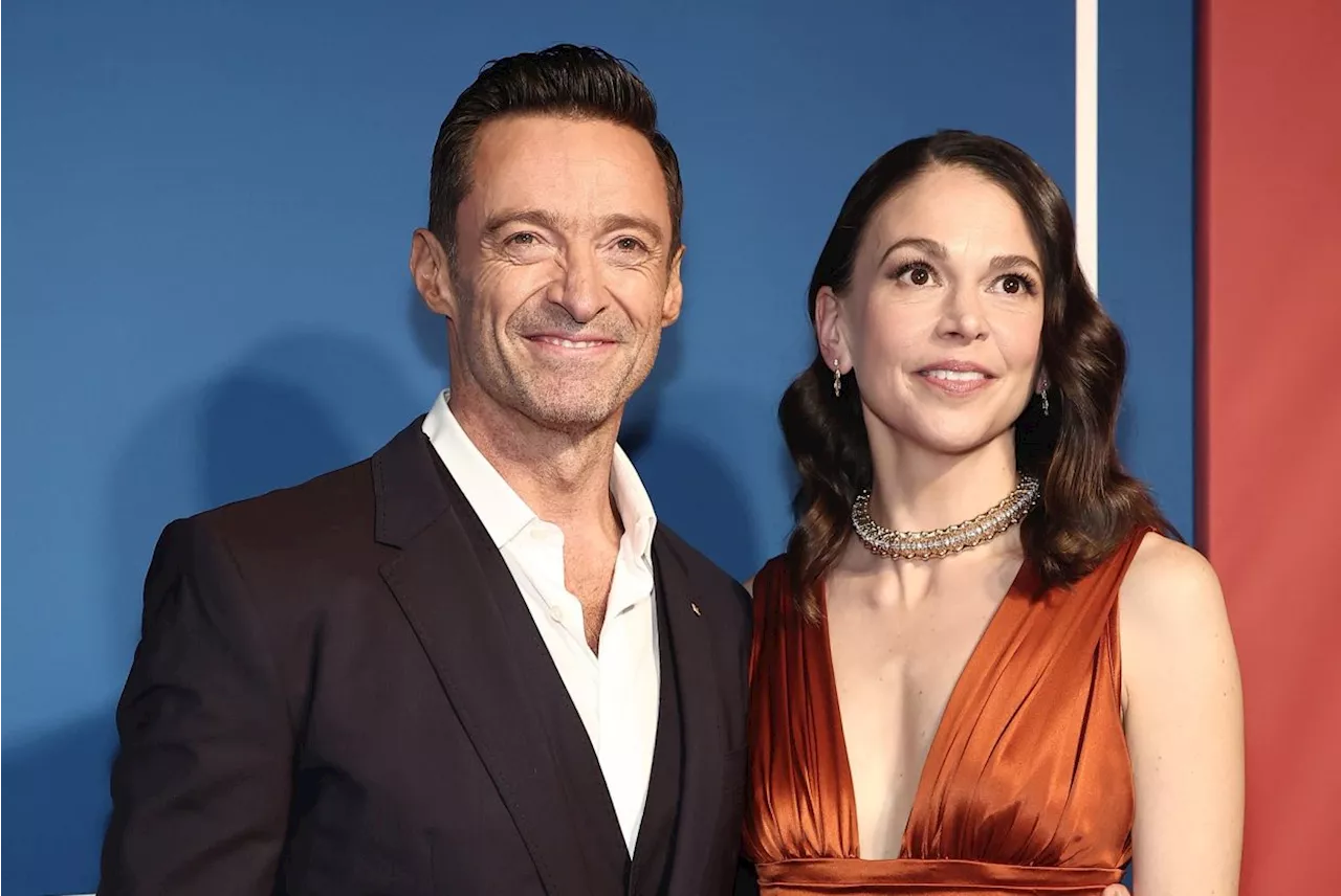 Hugh Jackman was alone with Sutton Foster in her dressing room before every show