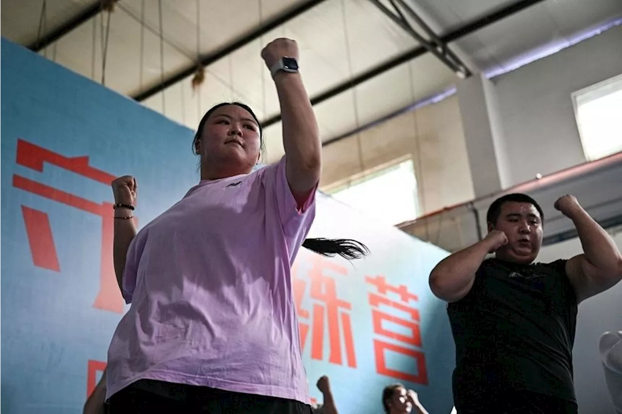 Overweight Chinese turn to weight-loss camps to slim down