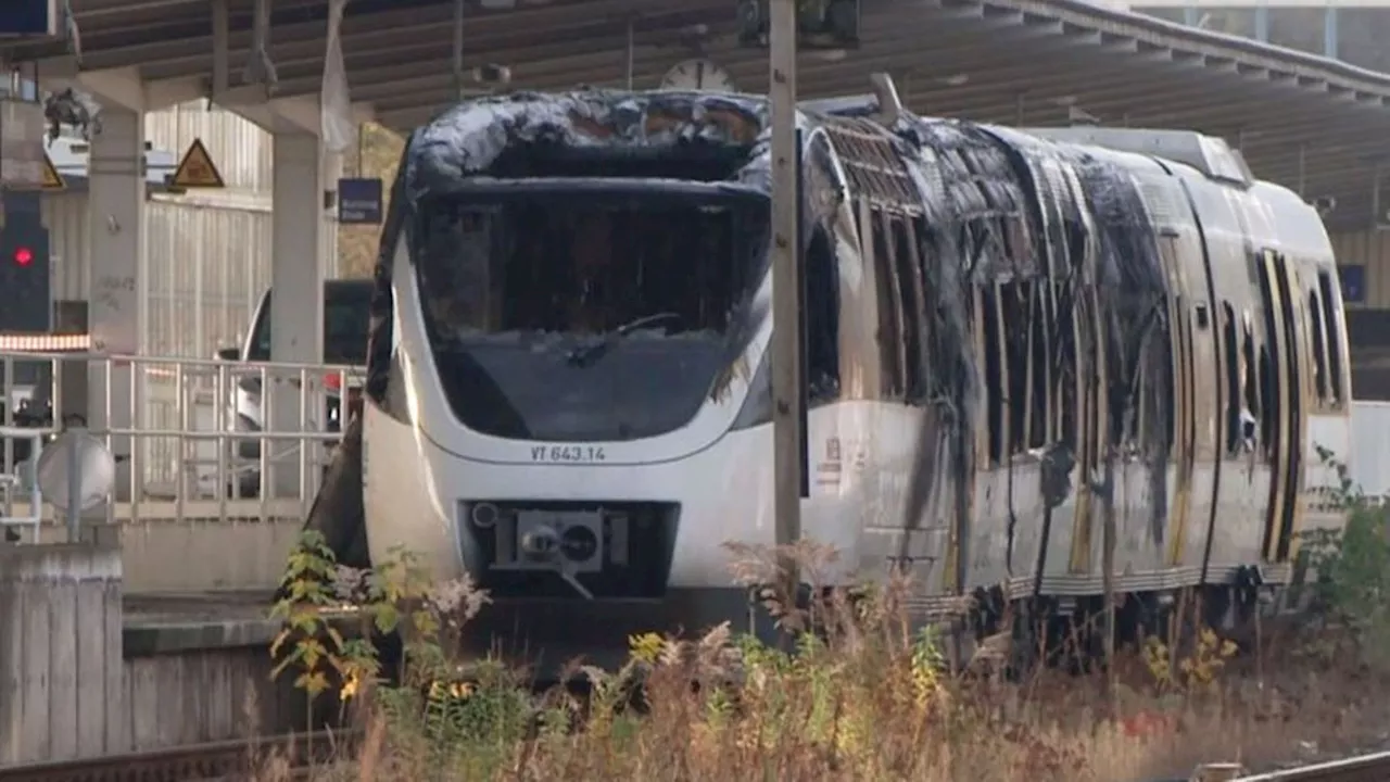 Brennender Zug: RB25 fährt nach Brand am Bahnhof Ahrensfelde wieder normal