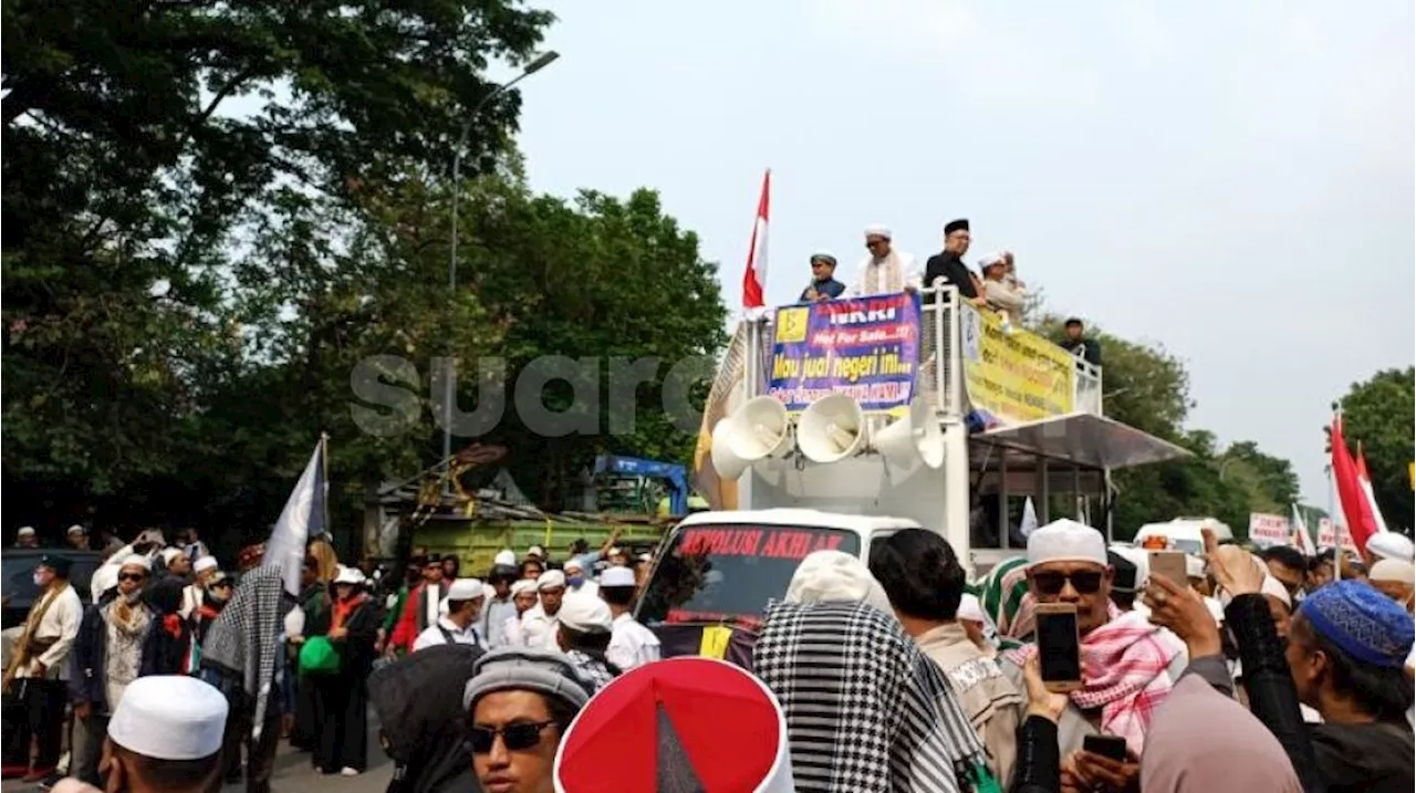 FPI Bakal Gelar Aksi Reuni 411 di Patung Kuda, Polisi Kerahkan Ribuan Personel Tanpa Senjata Api