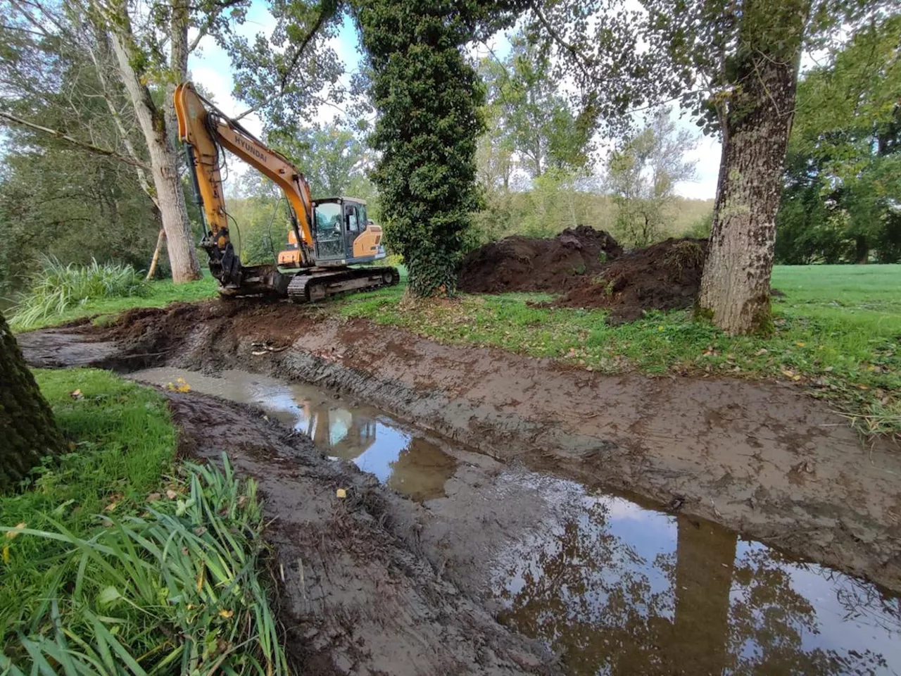 Biodiversité : des chantiers menés pour « renaturer » la rivière Isle, en Dordogne