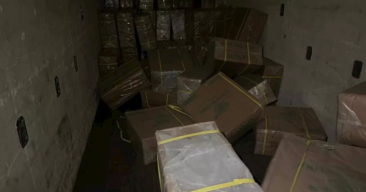 Over P4-M smuggled cigarettes seized