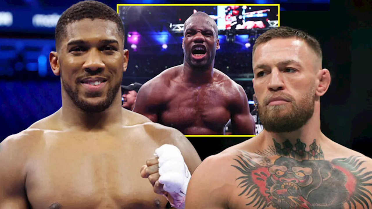 Conor McGregor explains why Anthony Joshua should wait for Daniel Dubois rematch next...