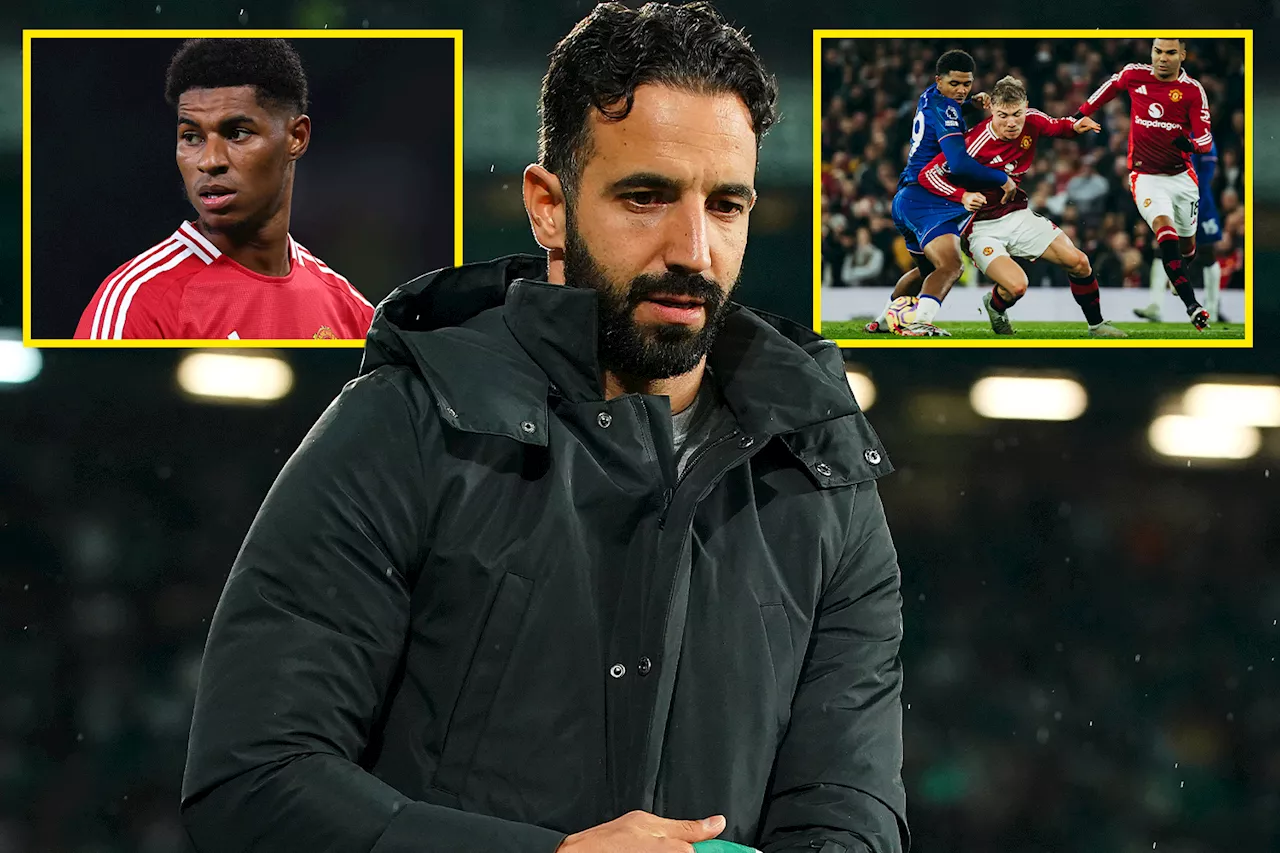 Ruben Amorim will note three major Man United issues and Marcus Rashford could have tactical problem...