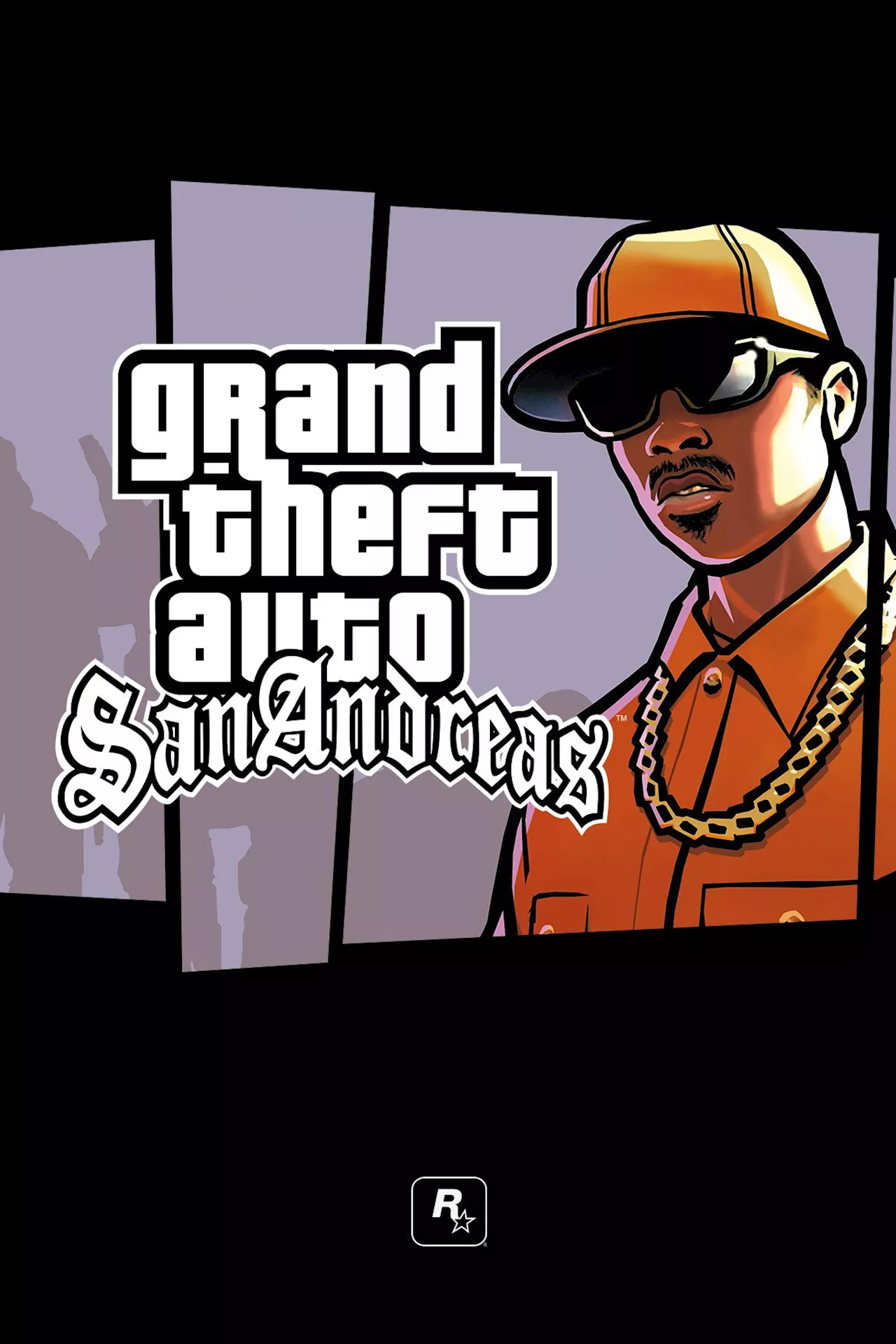 Quem é o cara de laranja que aparece na tela inicial de GTA San Andreas?