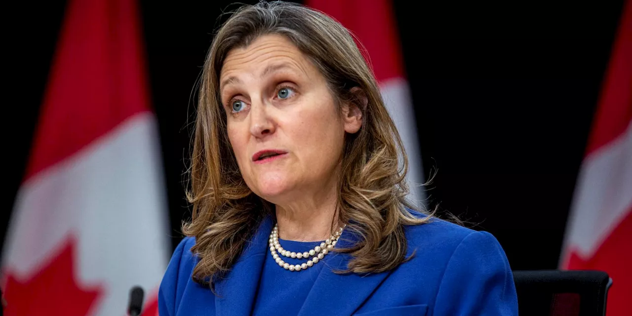 Committee grills Freeland on Trans Mountain Pipeline expansion