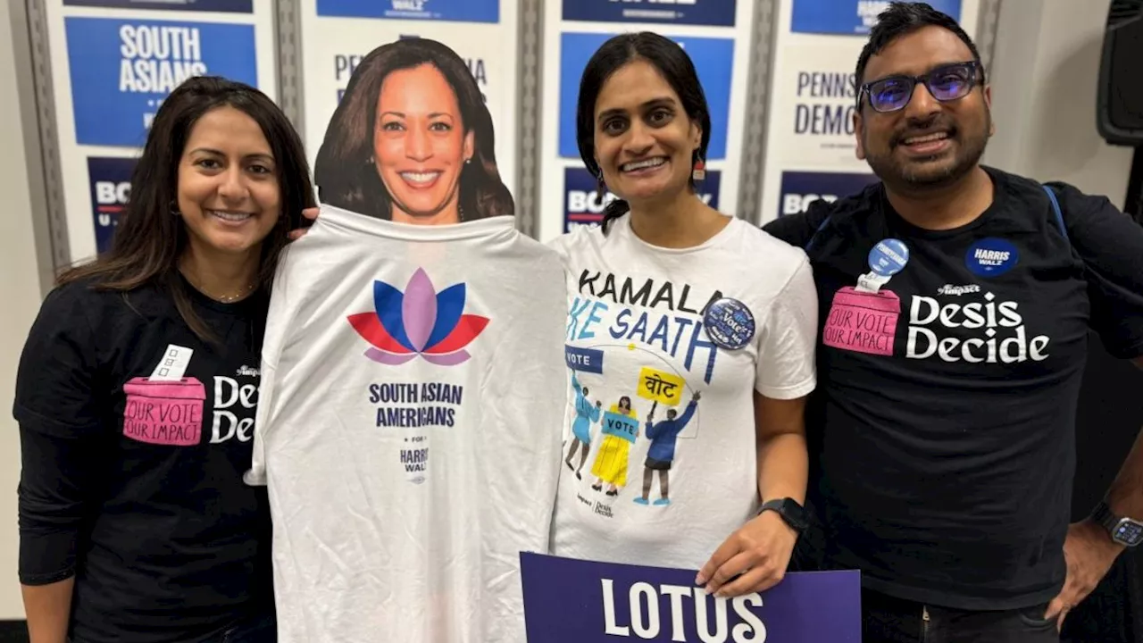 Indian Americans are determined to help Harris win Pennsylvania