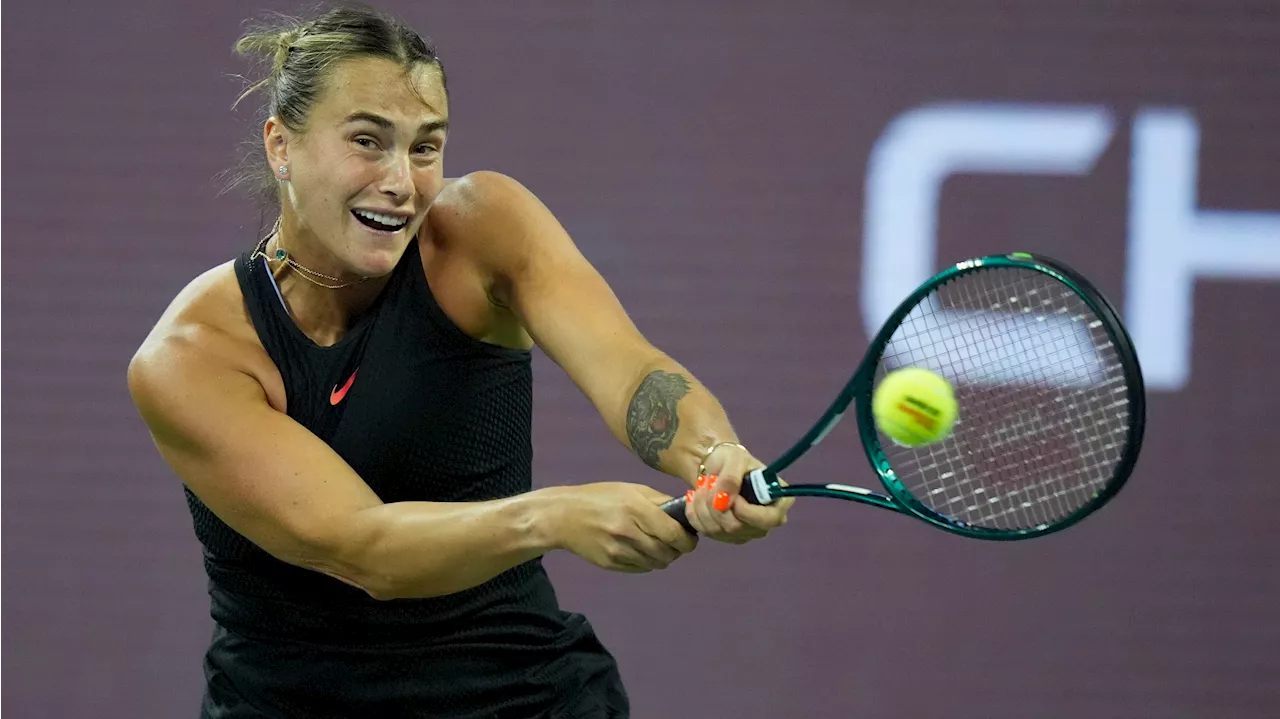 Sabalenka beats Paolini in straight sets to reach last four of WTA Finals