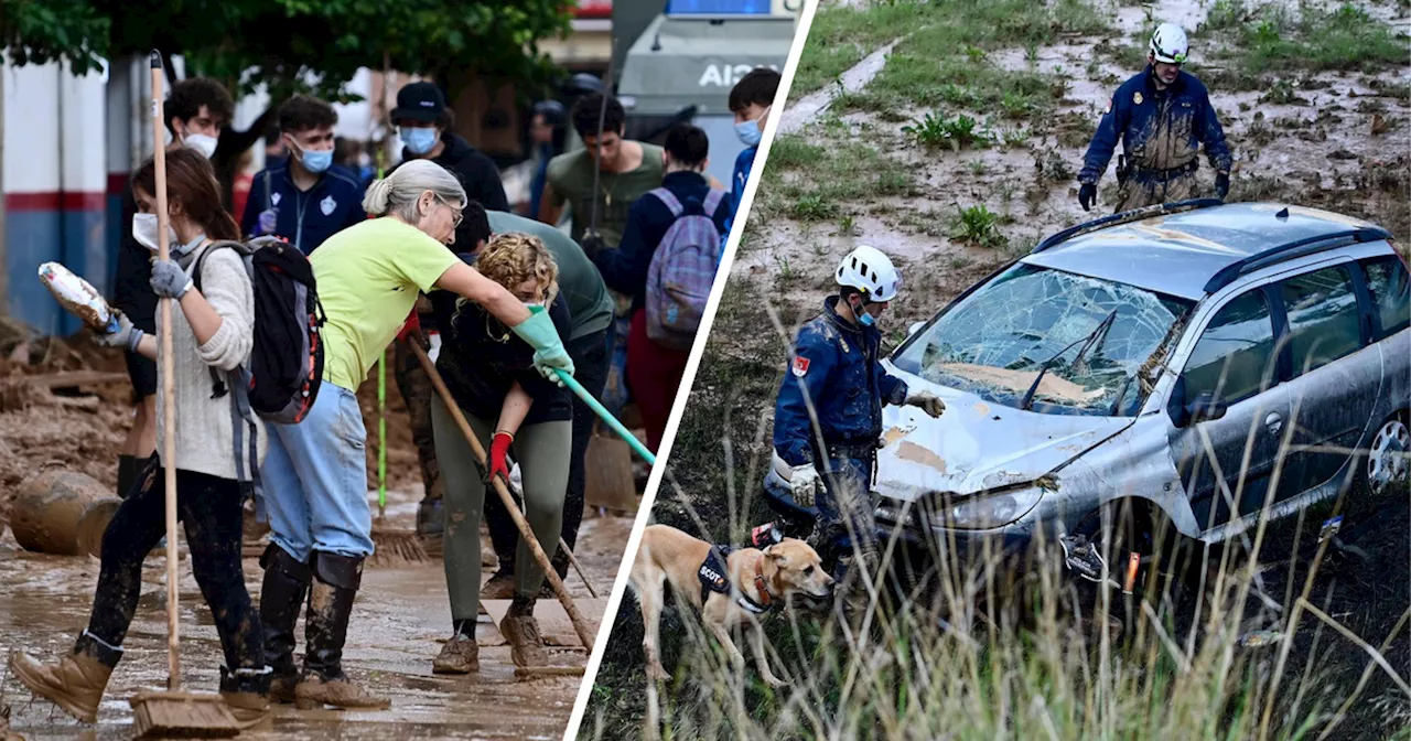 Flutkatastrophe in Spanien: Bilder der Zerstörung