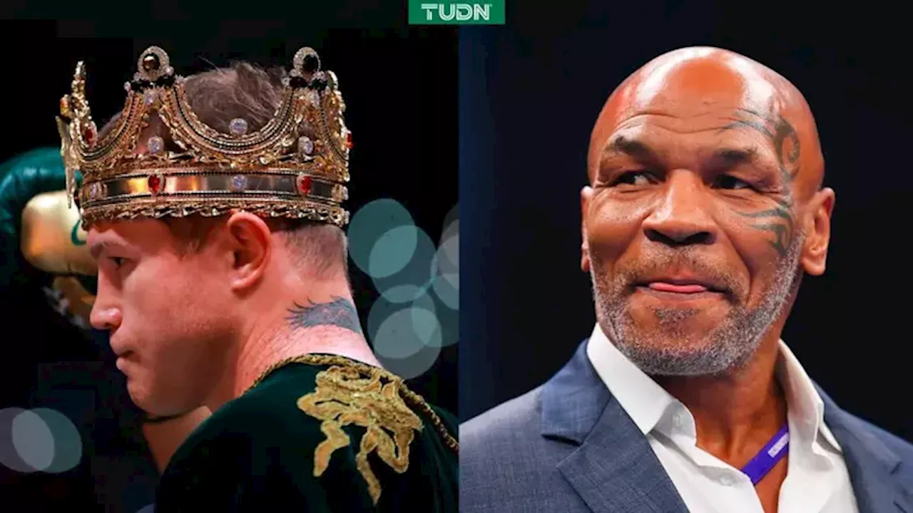 Mike Tyson tunde a Canelo y lo deja fuera del Top 5 de boxeadores del momento