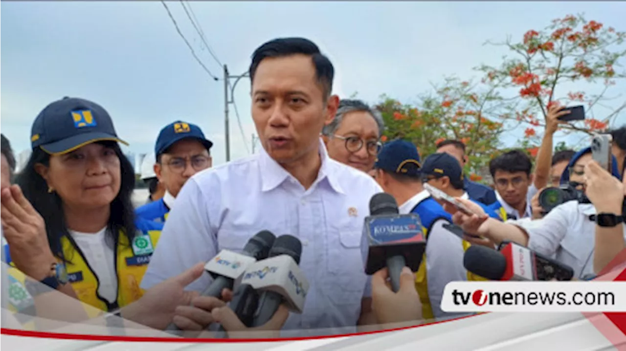 AHY: Tanggul Pantai Muara Baru Bisa Lindungi 20 Ribu Kepala Keluarga dari Banjir Rob