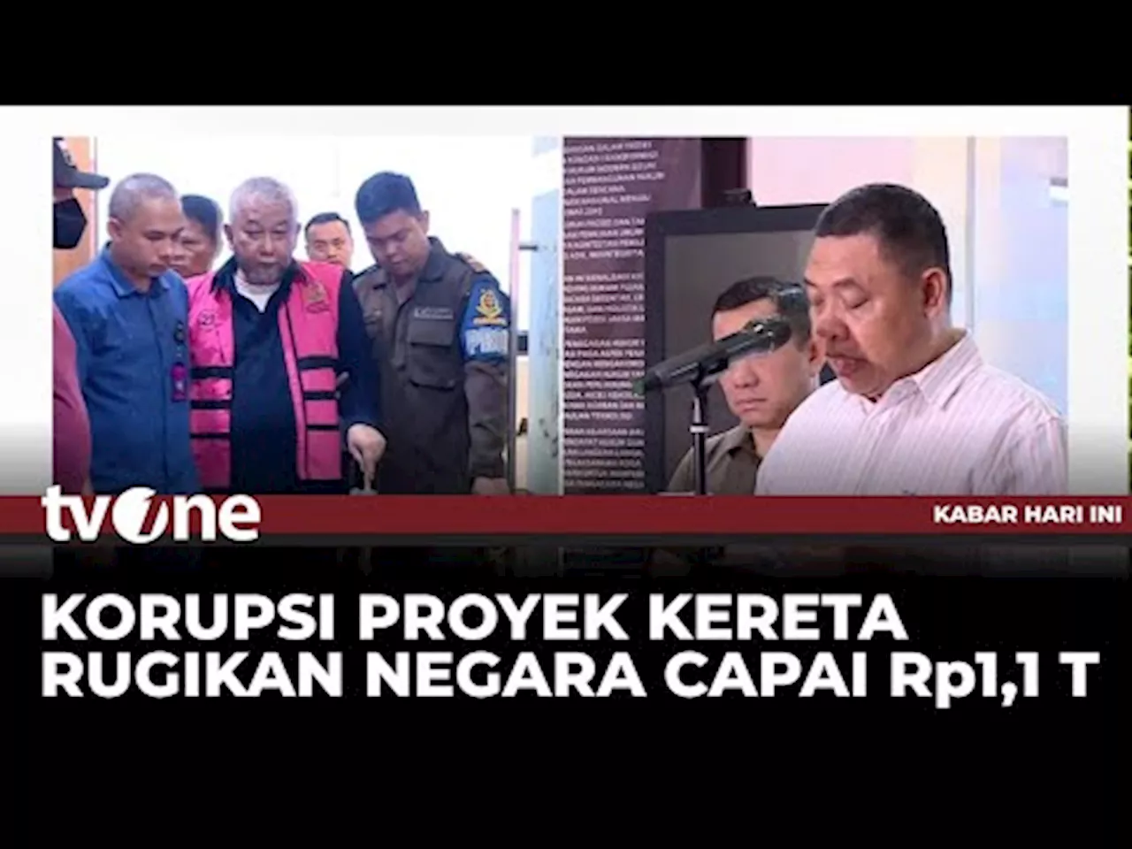 Eks Dirjen KA Ditangkap Terkait Kasus Korupsi Proyek Kereta