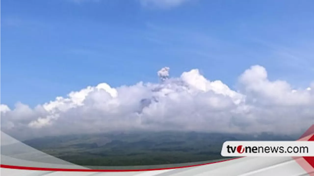 Erupsi Gunung Semeru Disertai Letusan Setinggi 800 Meter