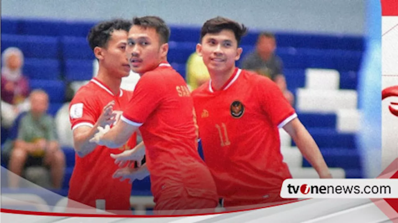 Hasil ASEAN Futsal Championship: Timnas Futsal Indonesia Lumat Kamboja 9-0