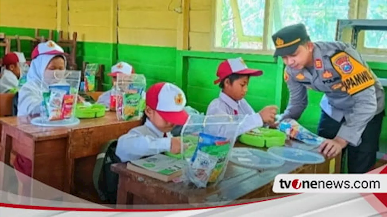 TNI-Polri Sidoarjo Gelar Program Makan Bergizi Gratis di Sekolah Terpencil