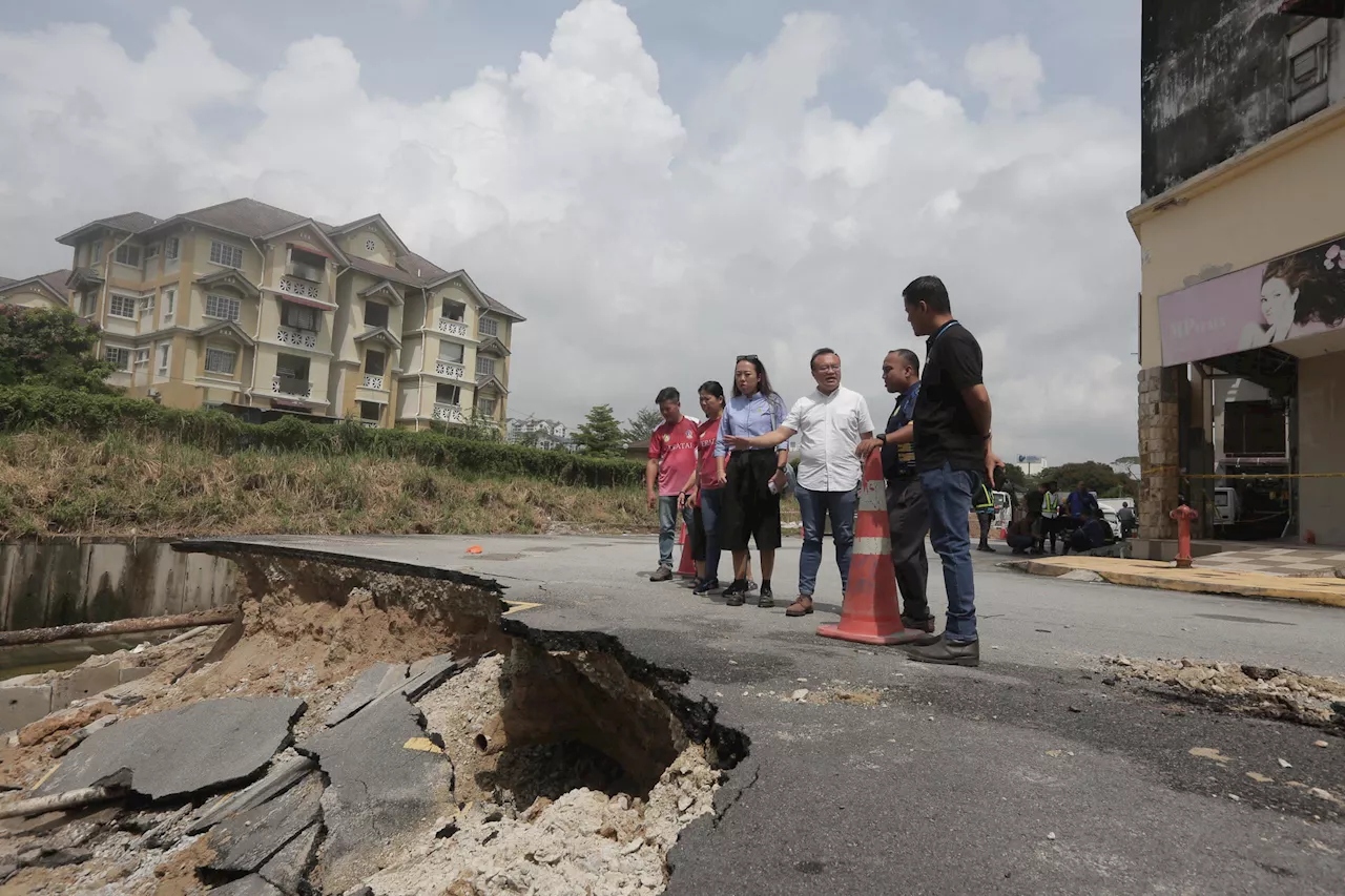 300 terputus bekalan air akibat tanah runtuh kali kedua di Lembah Maju