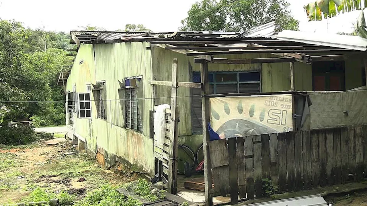 32 rumah di Felda Panching Utara dilanda ribut