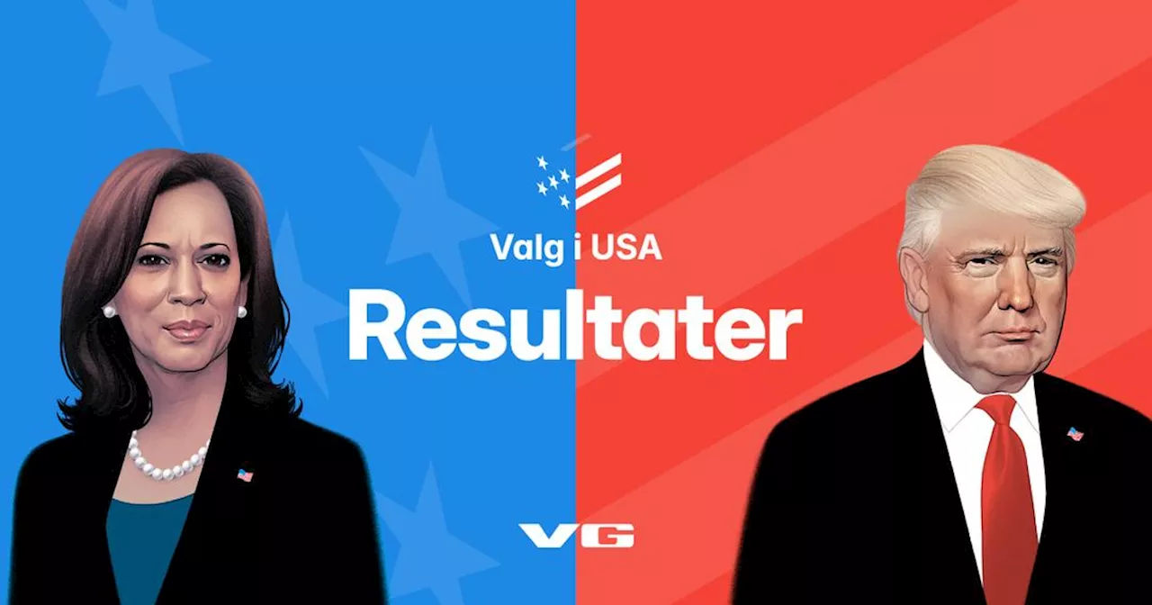 Resultater presidentvalget i USA 2024