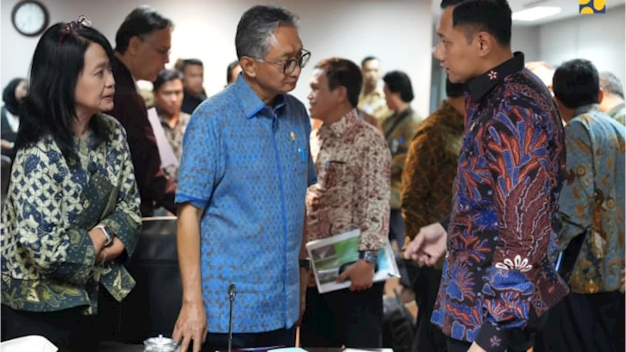 Menko AHY dan Menteri PU Dody Bahas Penurunan Muka Tanah Jakarta, Mengantisipasi Bahaya Banjir