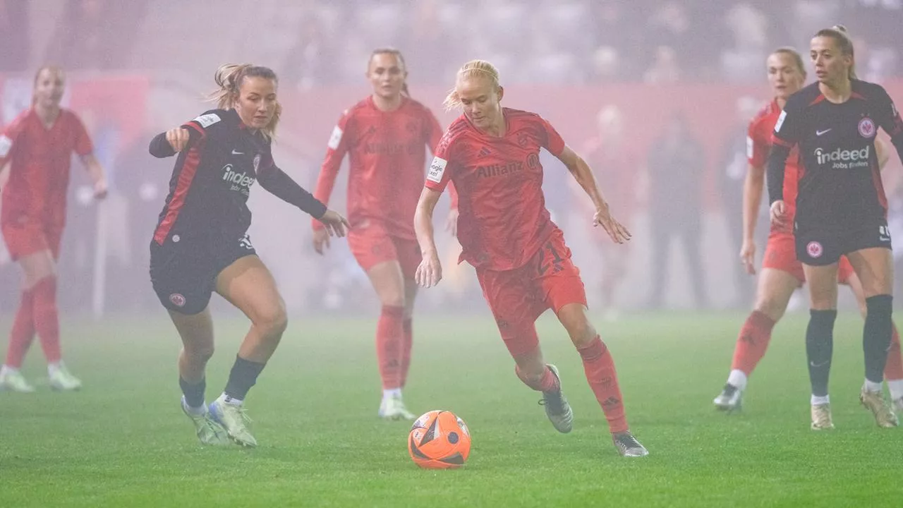 Frauen-Bundesliga: FC Bayern verschenkt Sieg gegen die Eintracht