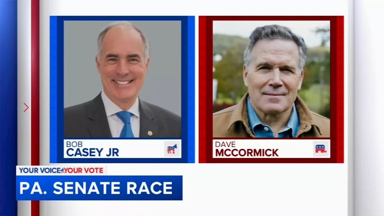 Casey and McCormick face off in Pa. race that could determine Senate control