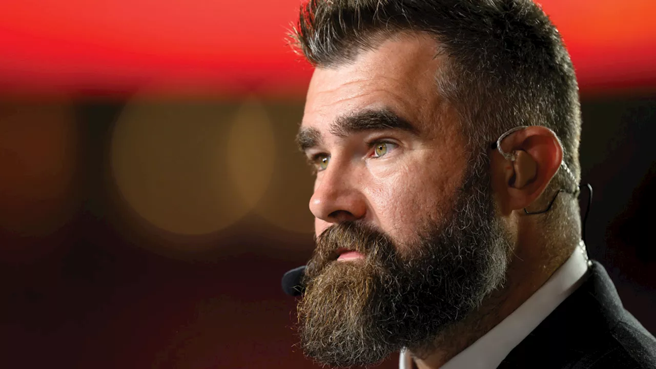 Jason Kelce comments on viral cellphone incident at Ohio State-Penn State game