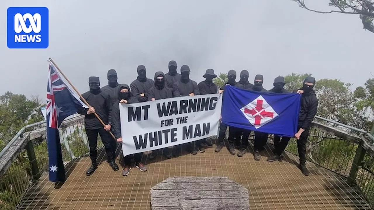 NSW Police investigating suspected white supremacist rally held at Wollumbin Mountain