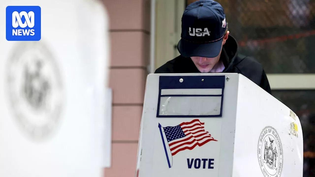 US election live: First polls open after Trump and Harris deliver final pitches