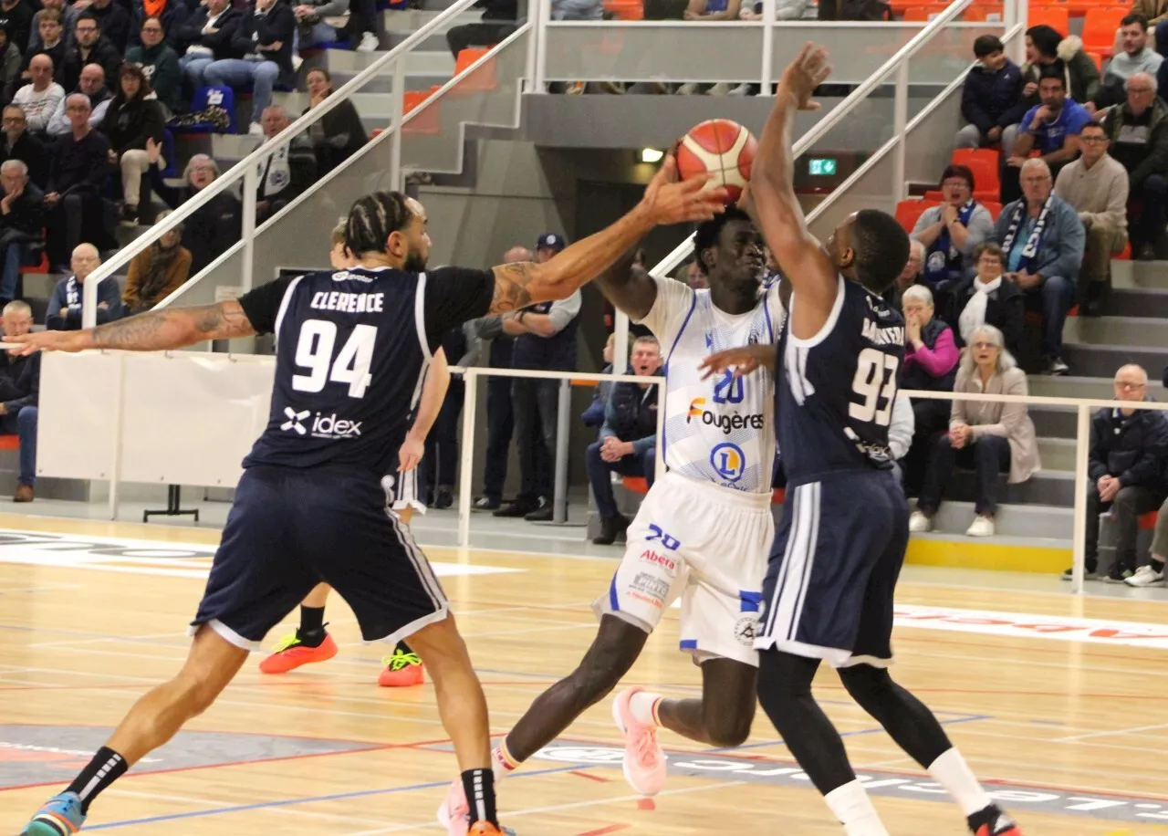 Basket-ball (N1) : un succès d'envergure pour Fougères face à Levallois