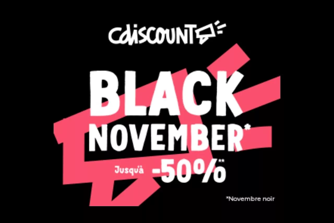 Black November Cdiscount : 5 bons plans high-tech et électroménager à saisir dès maintenant