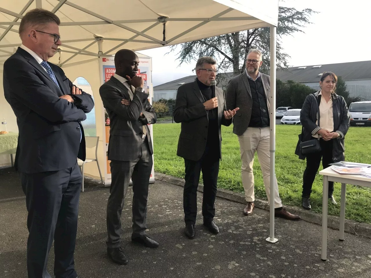 Le centre d'hébergement d'urgence La Fraternité a été inauguré, à La Roche-sur-Yon