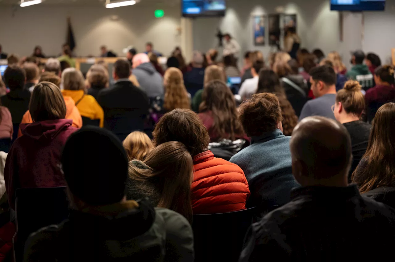 Bear Valley parents pack school board meeting to protest Anchorage school closure proposal