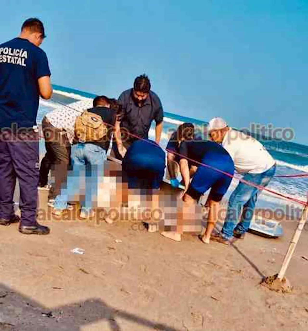 Turista de CDMX murió ahogado en Playa de Chachalacas