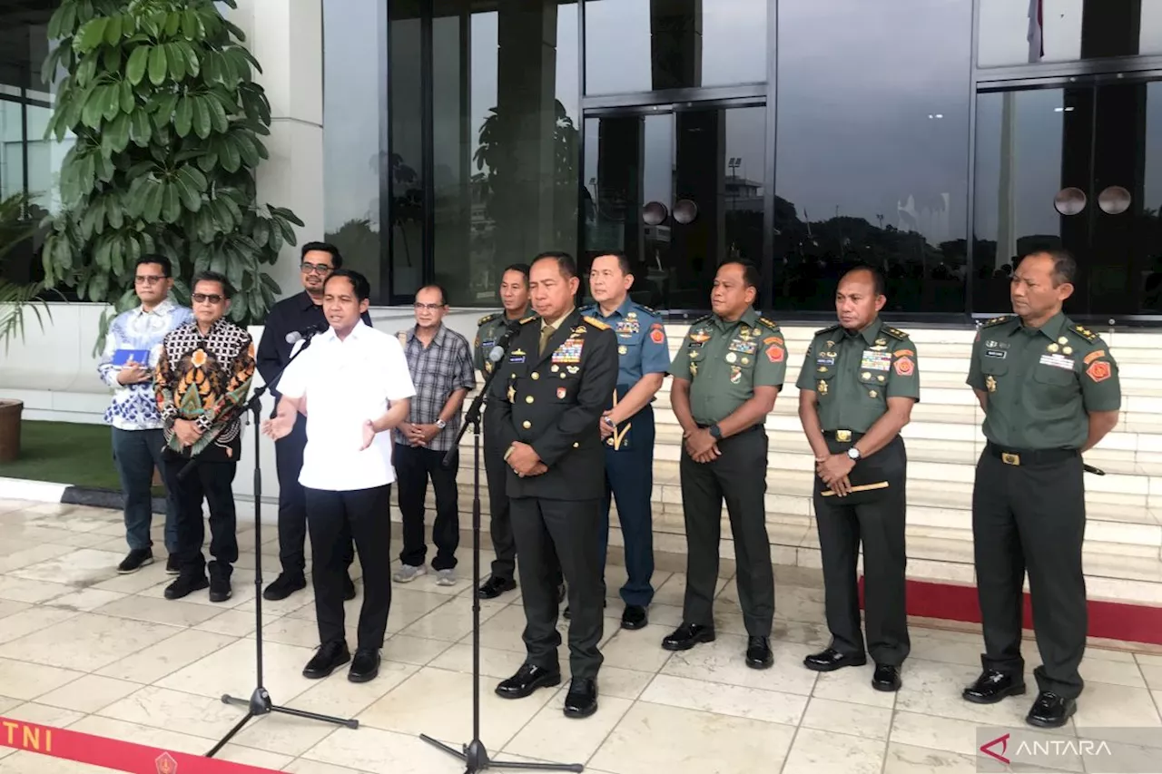 Menteri Kehutanan sowan ke Panglima minta dukungan TNI jaga hutan