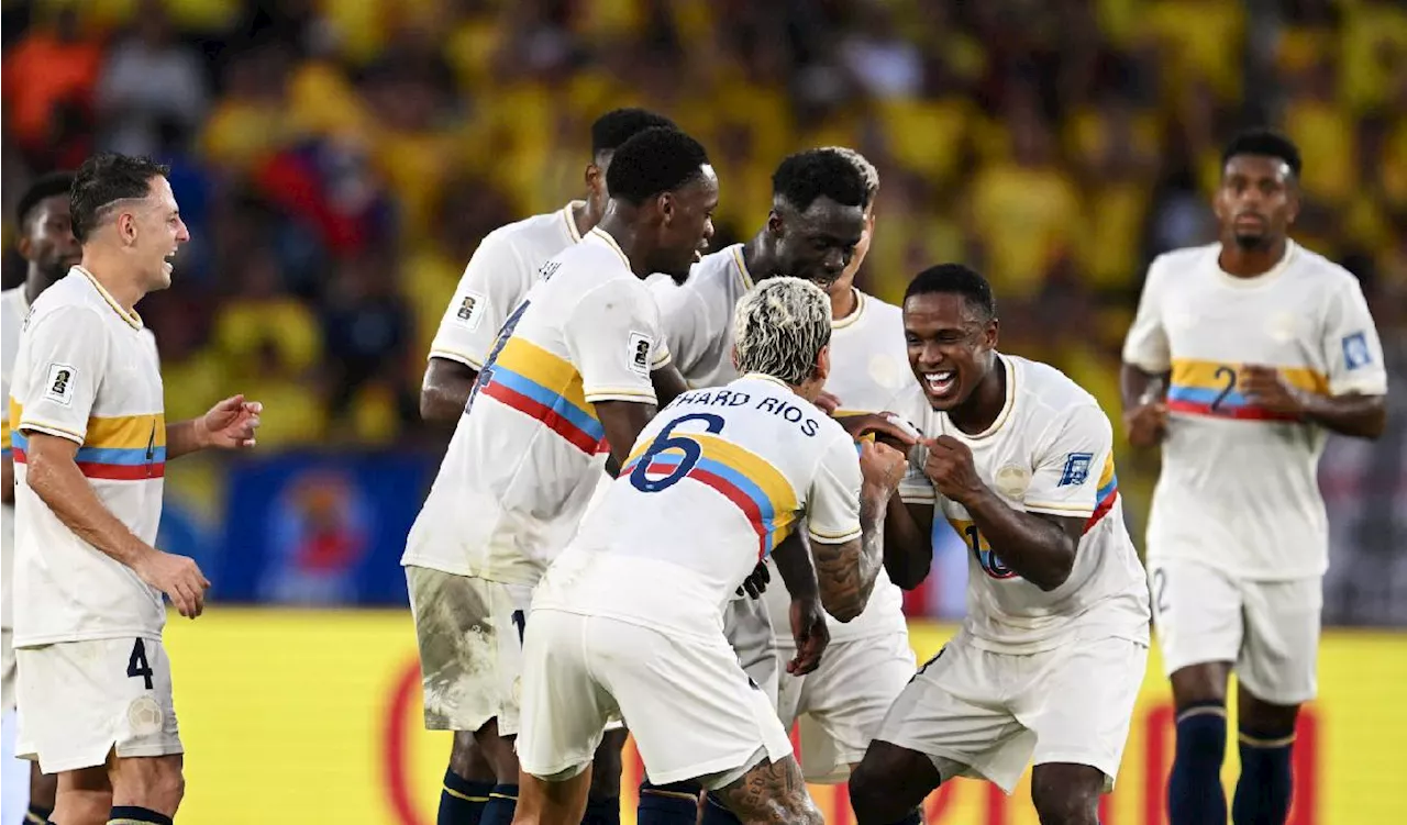 Colombia tiene ventaja Vs Ecuador: Conmebol confirmó sanción