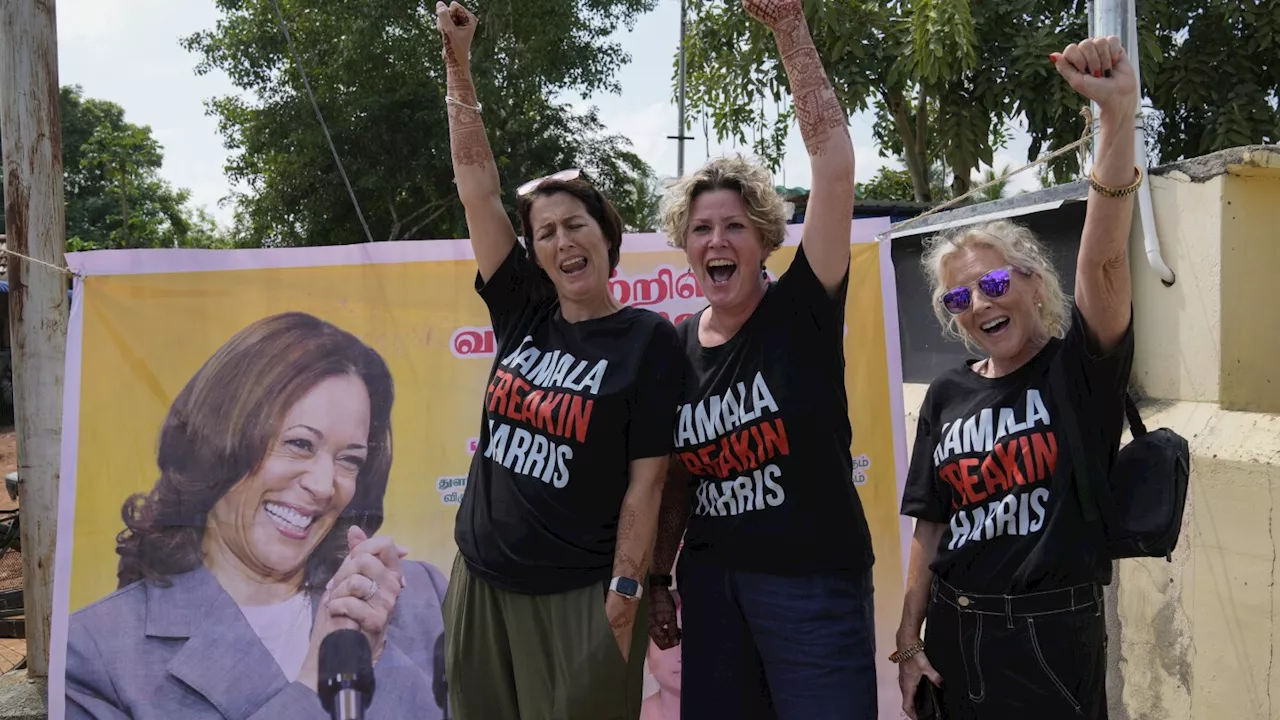 A tiny village in India where Kamala Harris has ancestral roots is praying for her victory